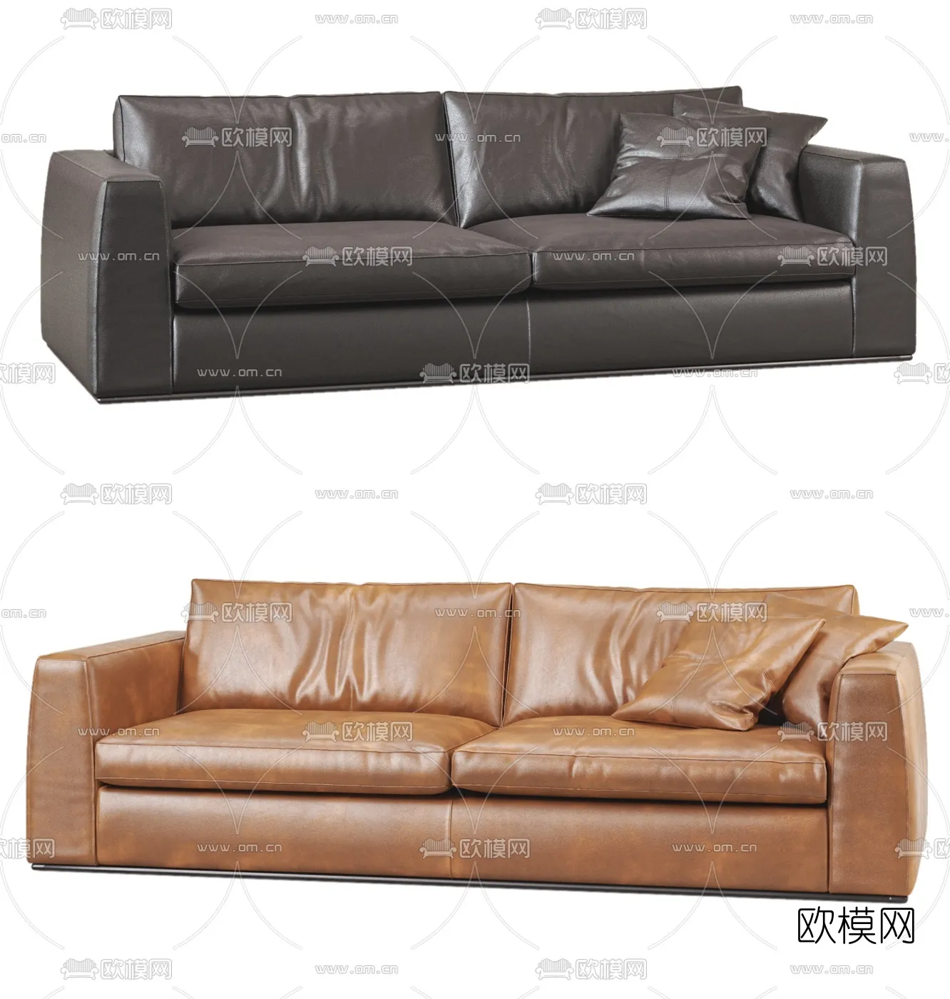 FURNITURE - SOFA - 3D Model For Interior Design - 11071