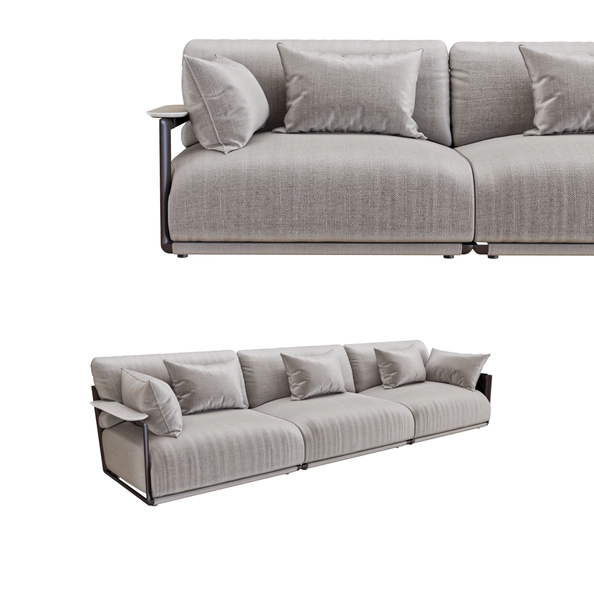 furniture - Sofa Adam 3D Model