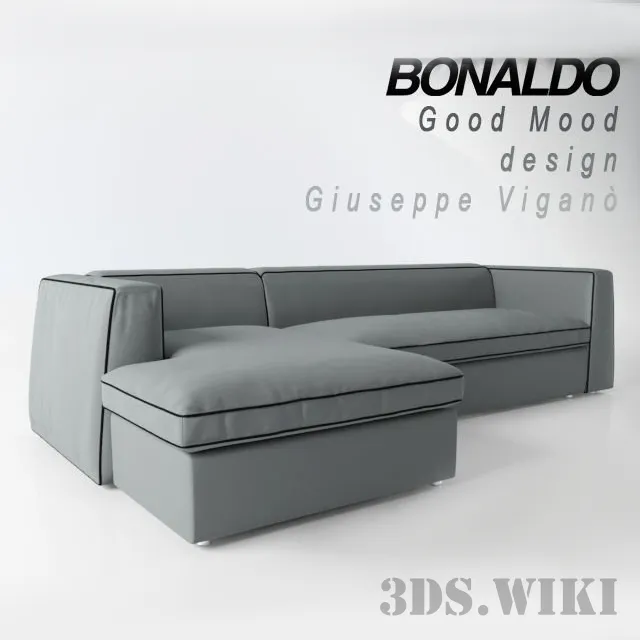 furniture - Sofa by Bonaldo 3D Model