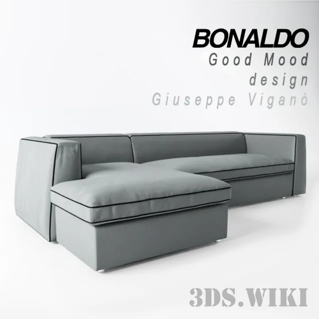 furniture - Sofa by Bonaldo 3D Model