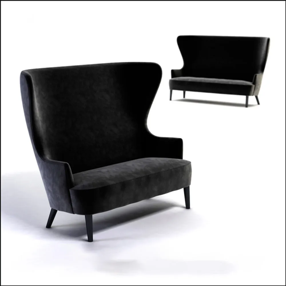 furniture - Sofa by Tom Dixon 3D Model