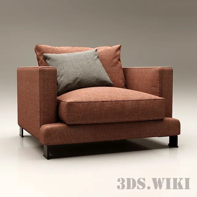 furniture - Sofa Camerich Lazy Time 3D Model