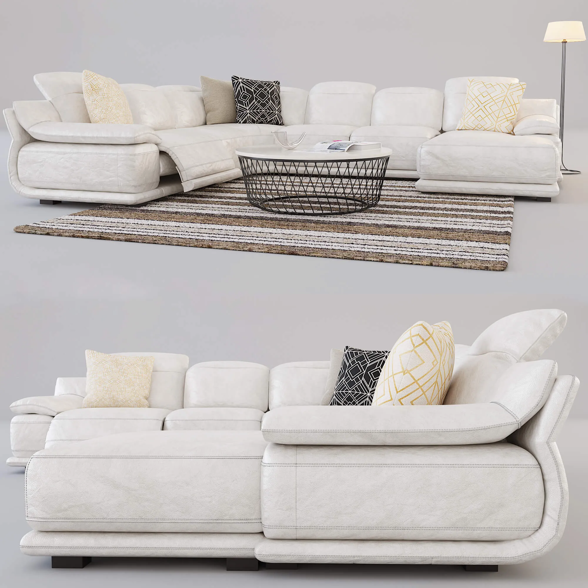 furniture - Sofa Chateau d'Ax Indianapolis 01 3D Model