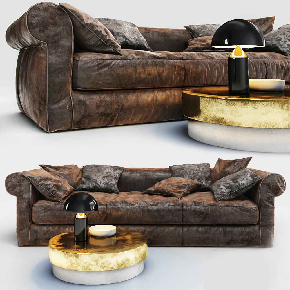 furniture - Sofa Chateau d'Ax Indianapolis 02 3D Model