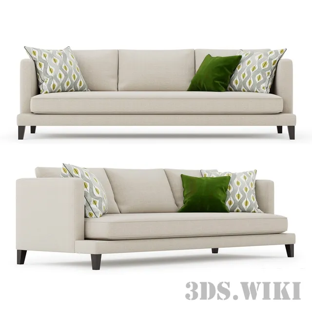 furniture - Sofa DELAVEGA 33 3D Model