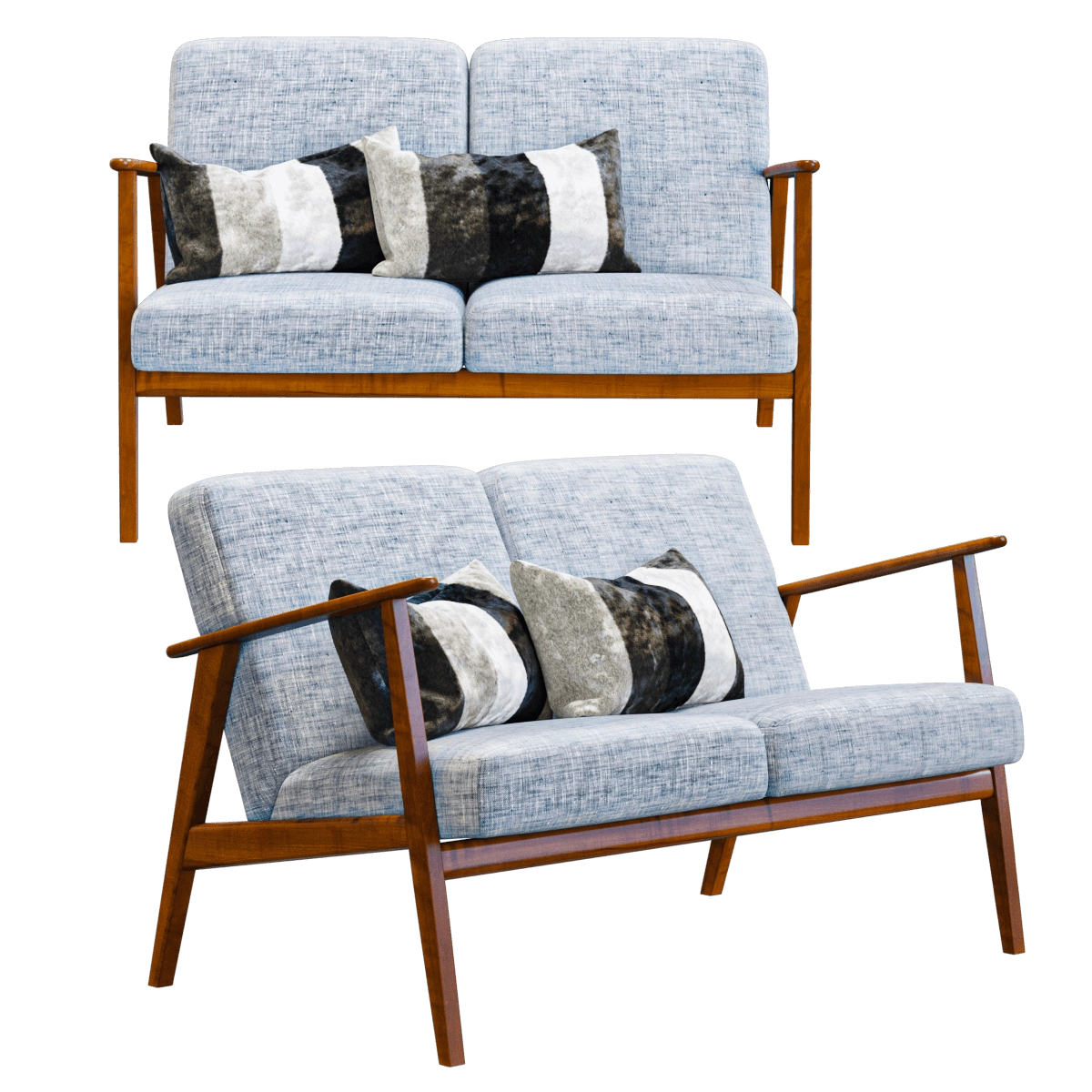 furniture - Sofa Ekena 3D Model