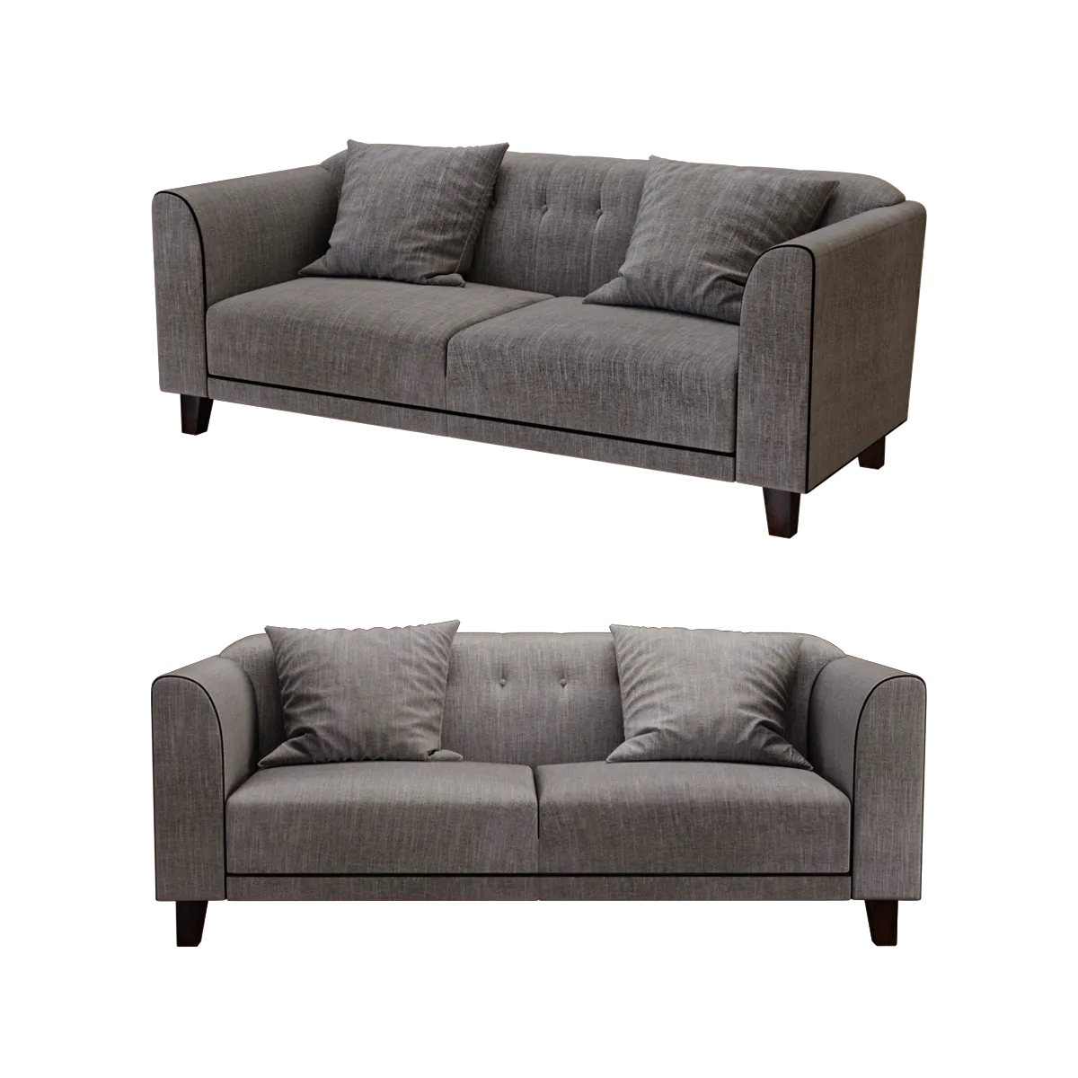 furniture - Sofa Finn 3D Model