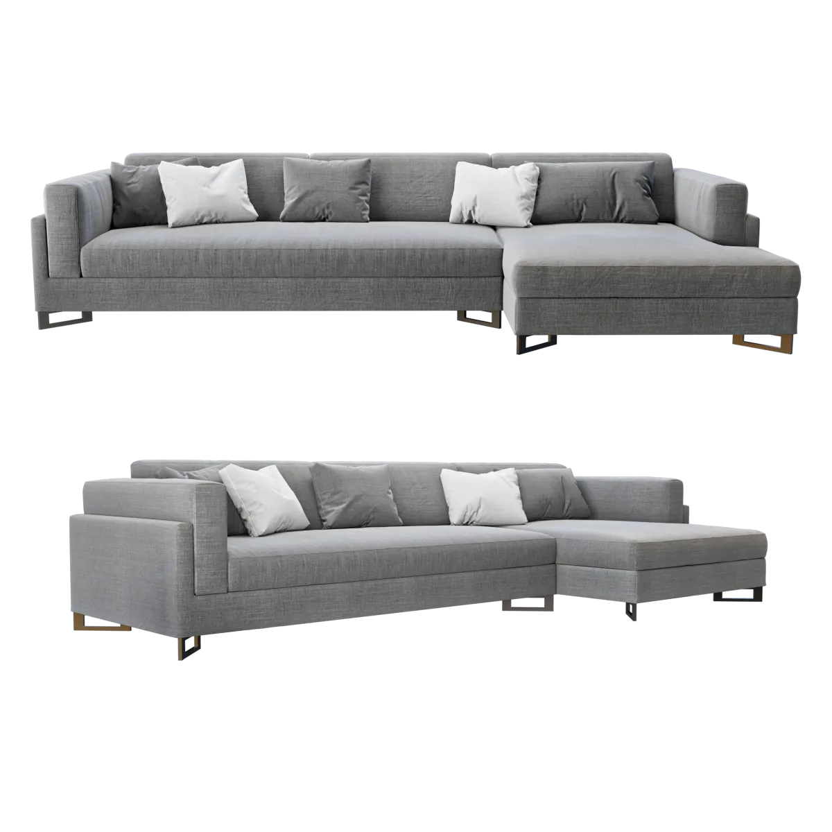 furniture - Sofa Frigerio Davis 3D Model