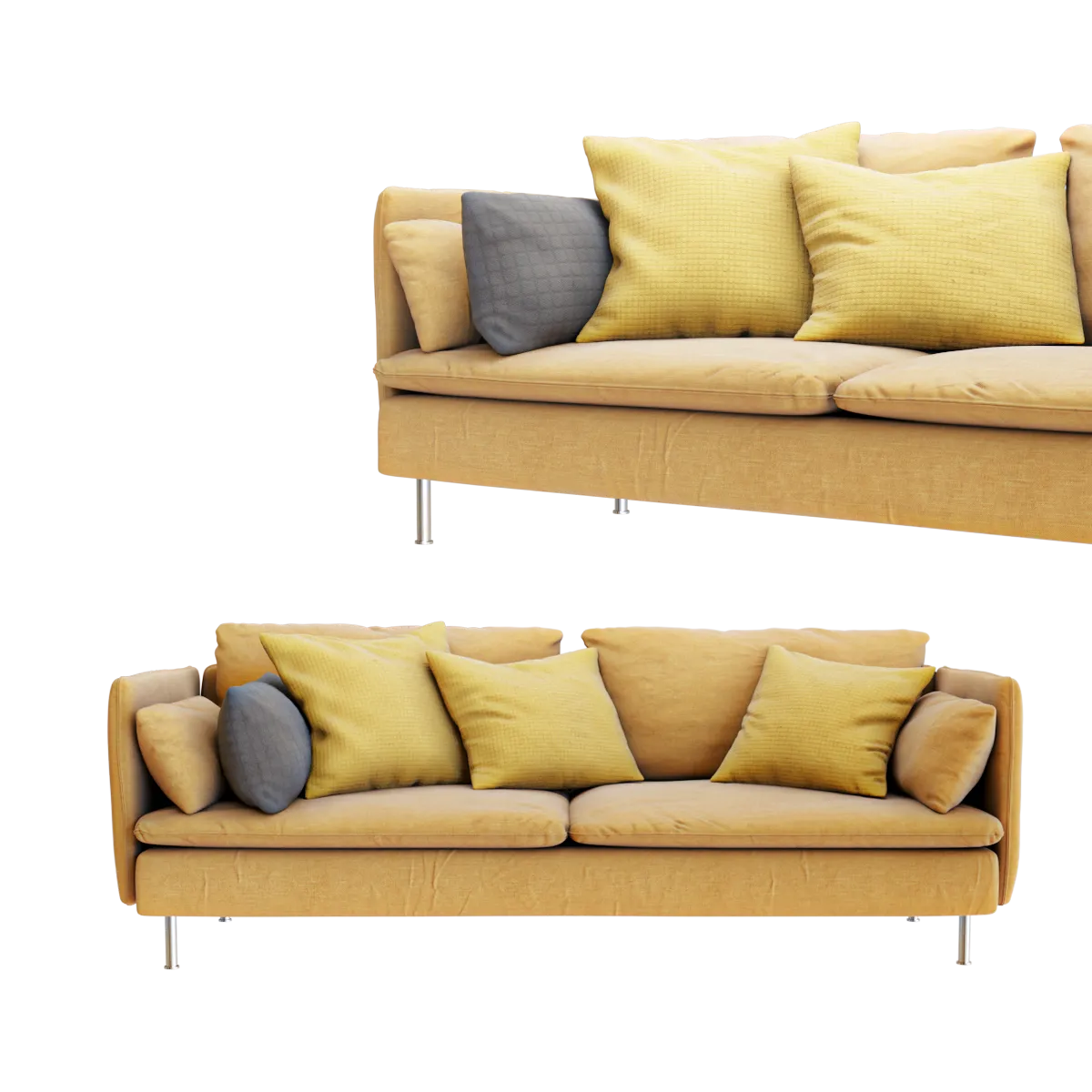 furniture - Sofa from Soderhamn collection 3D Model