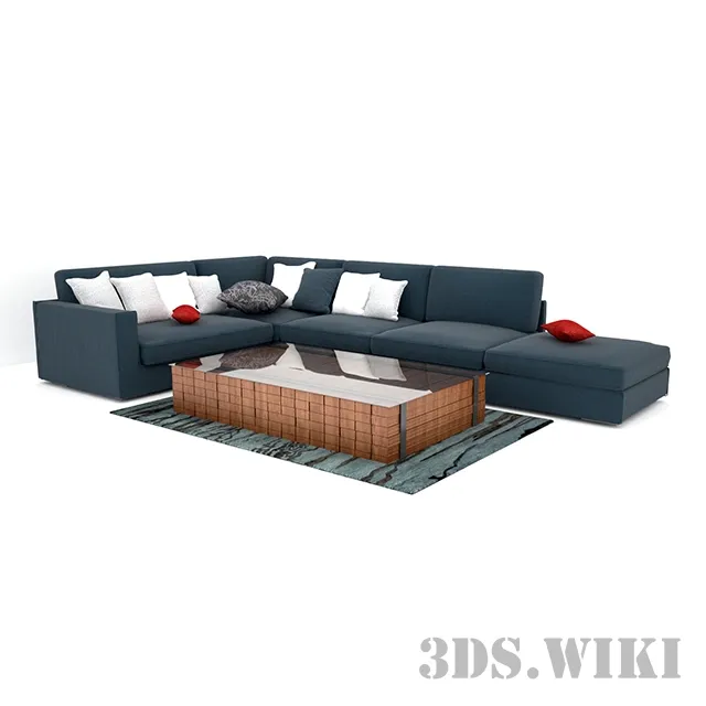 furniture - Sofa - Furniture Factory 3D Model