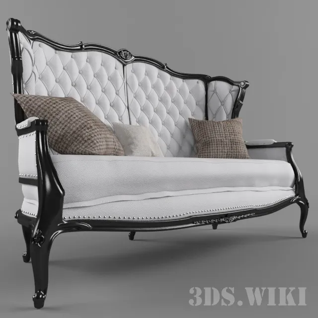 furniture - Sofa Gianfranco Ferre Harrods 3D Model