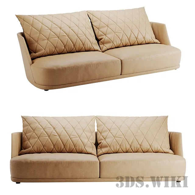 furniture - Sofa Grace - Alberta Salotti 3D Model