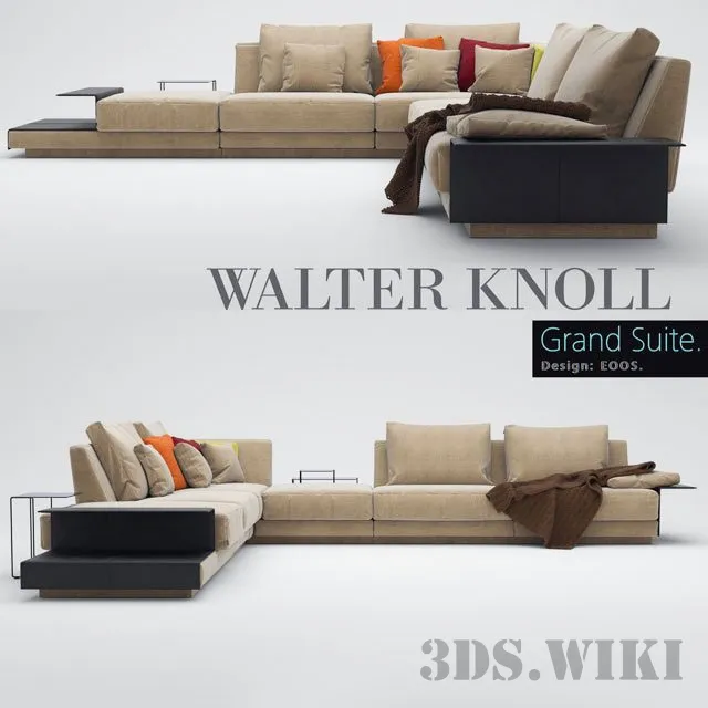 furniture - Sofa Grand Suite 3D Model