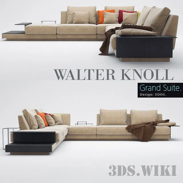 furniture - Sofa Grand Suite 3D Model