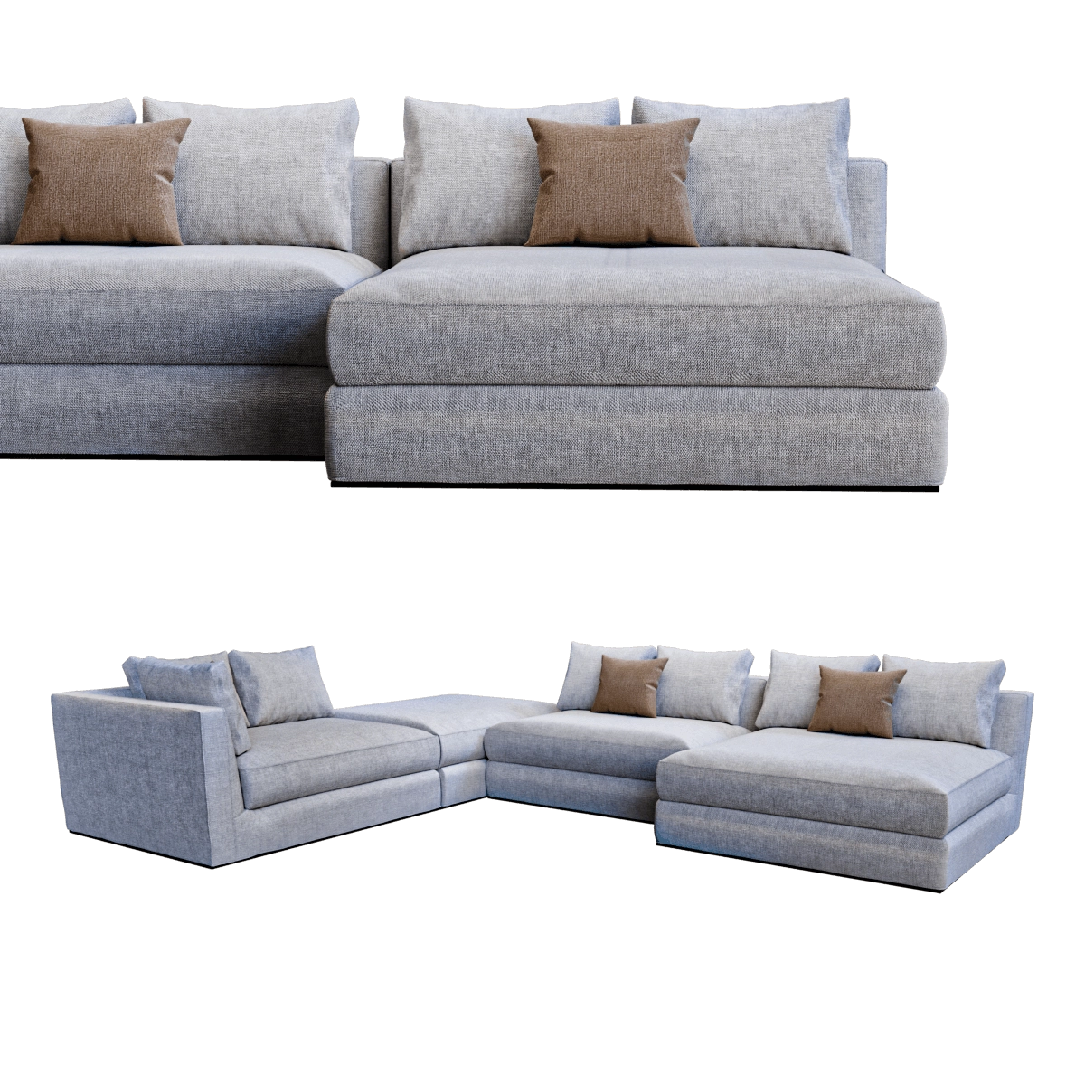 furniture - Sofa Hamilton 3D Model
