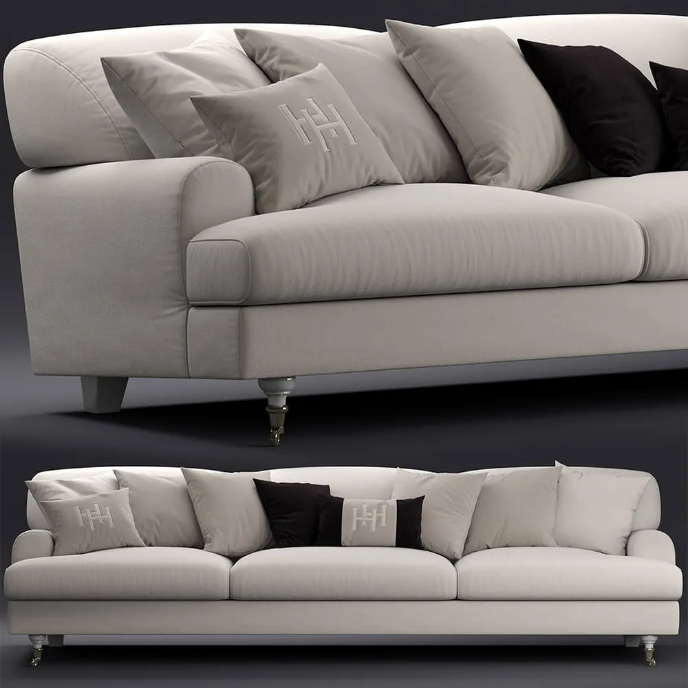 furniture - Sofa Heritage Tuscany 3D Model