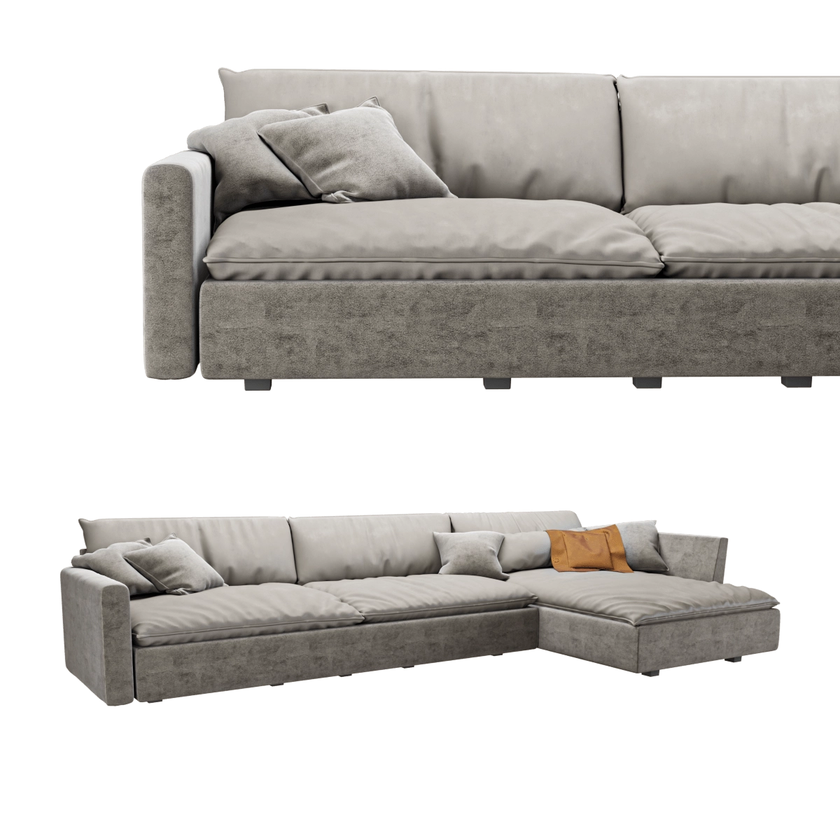 furniture - Sofa Indera Weeknd 3D Model