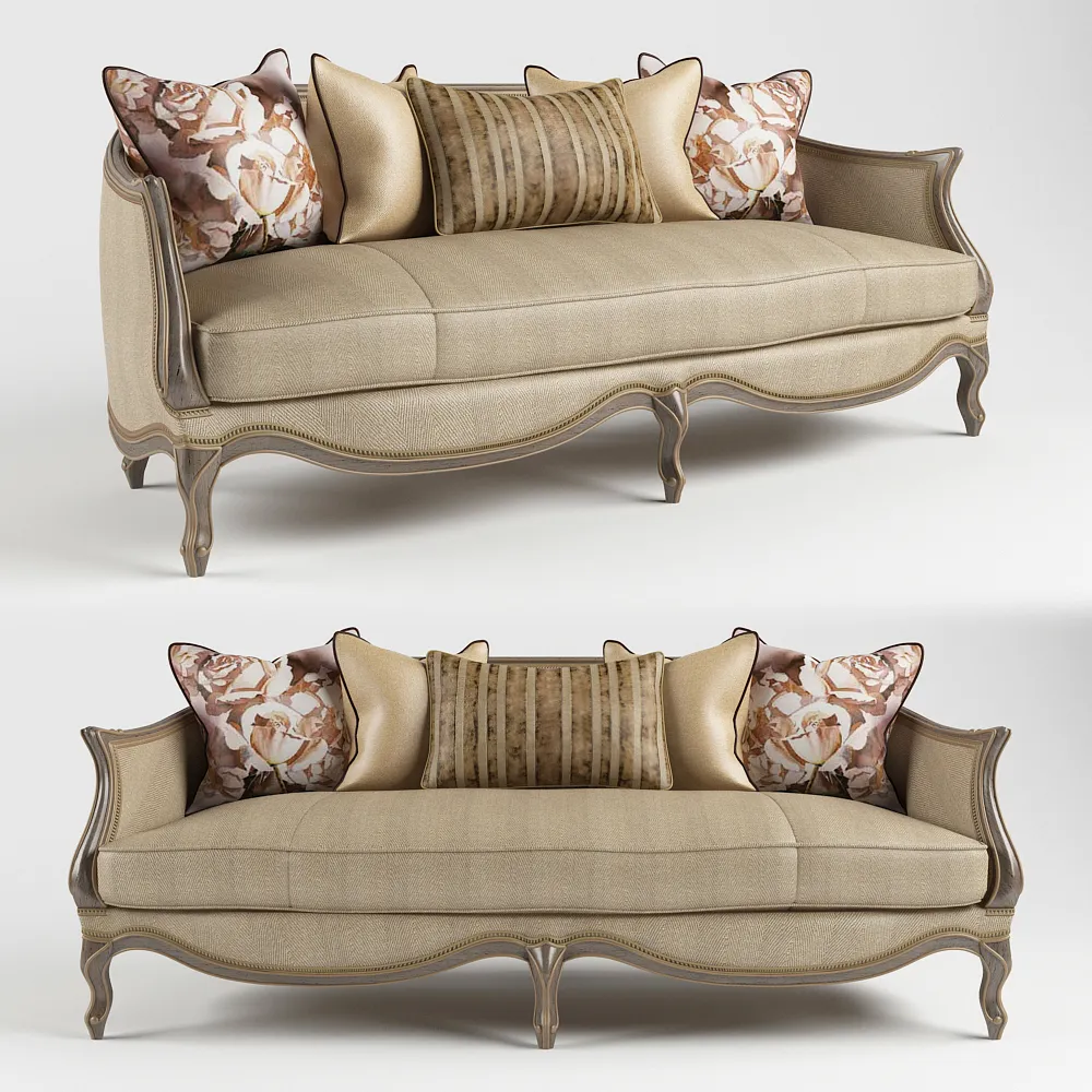 furniture - Sofa La canape 16 3D Model