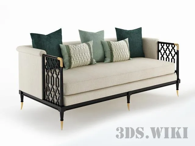 furniture - Sofa Lattice 3D Model