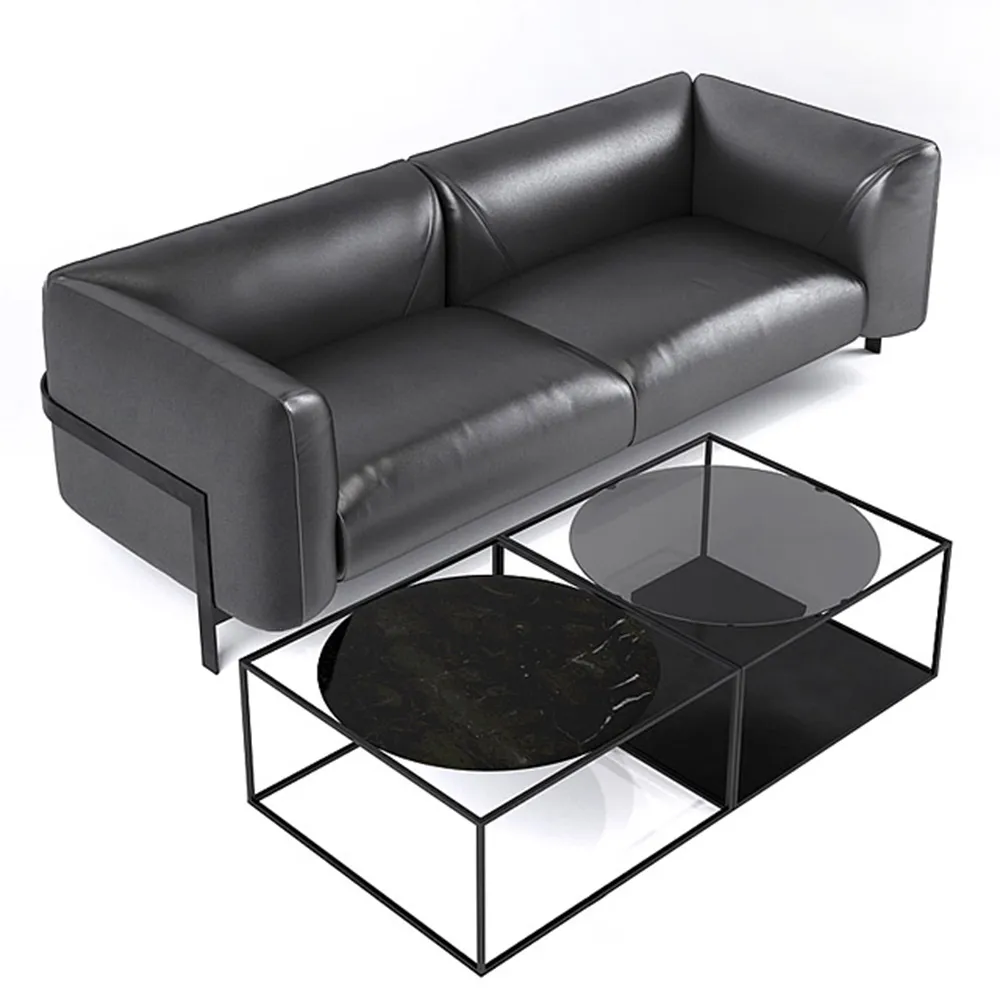 furniture - Sofa Lobby Design Roche Bobois 3D Model
