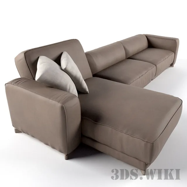 furniture - Sofa Marcello 3D Model