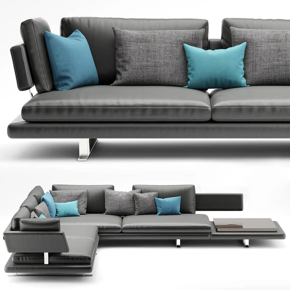 furniture - Sofa MisuraEmme Borderline 3D Model