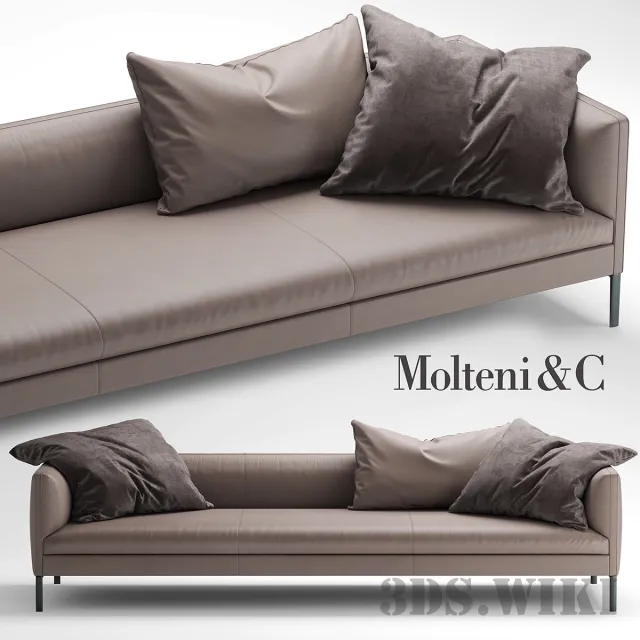 furniture - Sofa molteni 3D Model