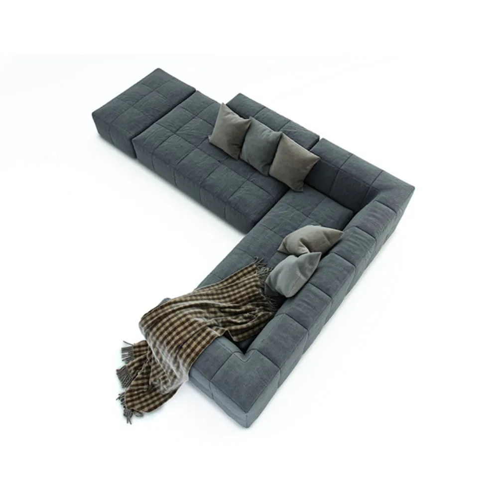 furniture - Sofa Morbidone By Divanidea 3D Model