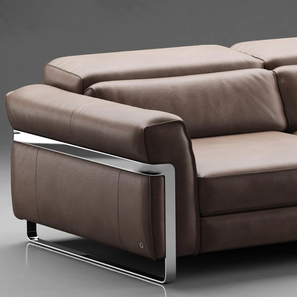 furniture - Sofa natuzzi Fidelio 3D Model