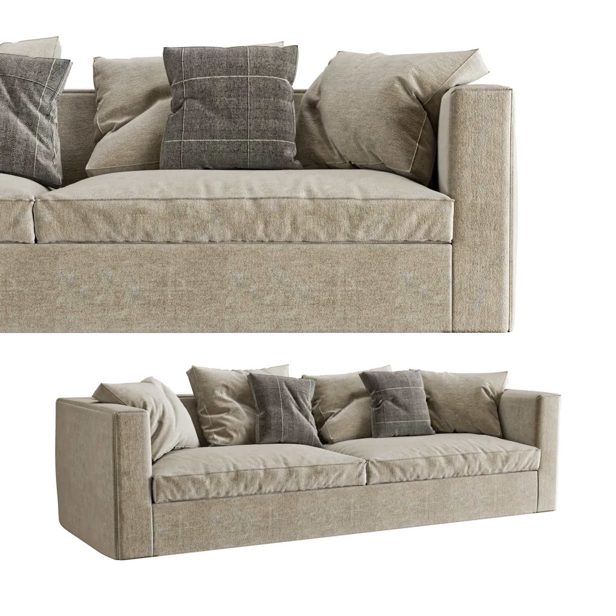furniture - Sofa Ottavio 3D Model