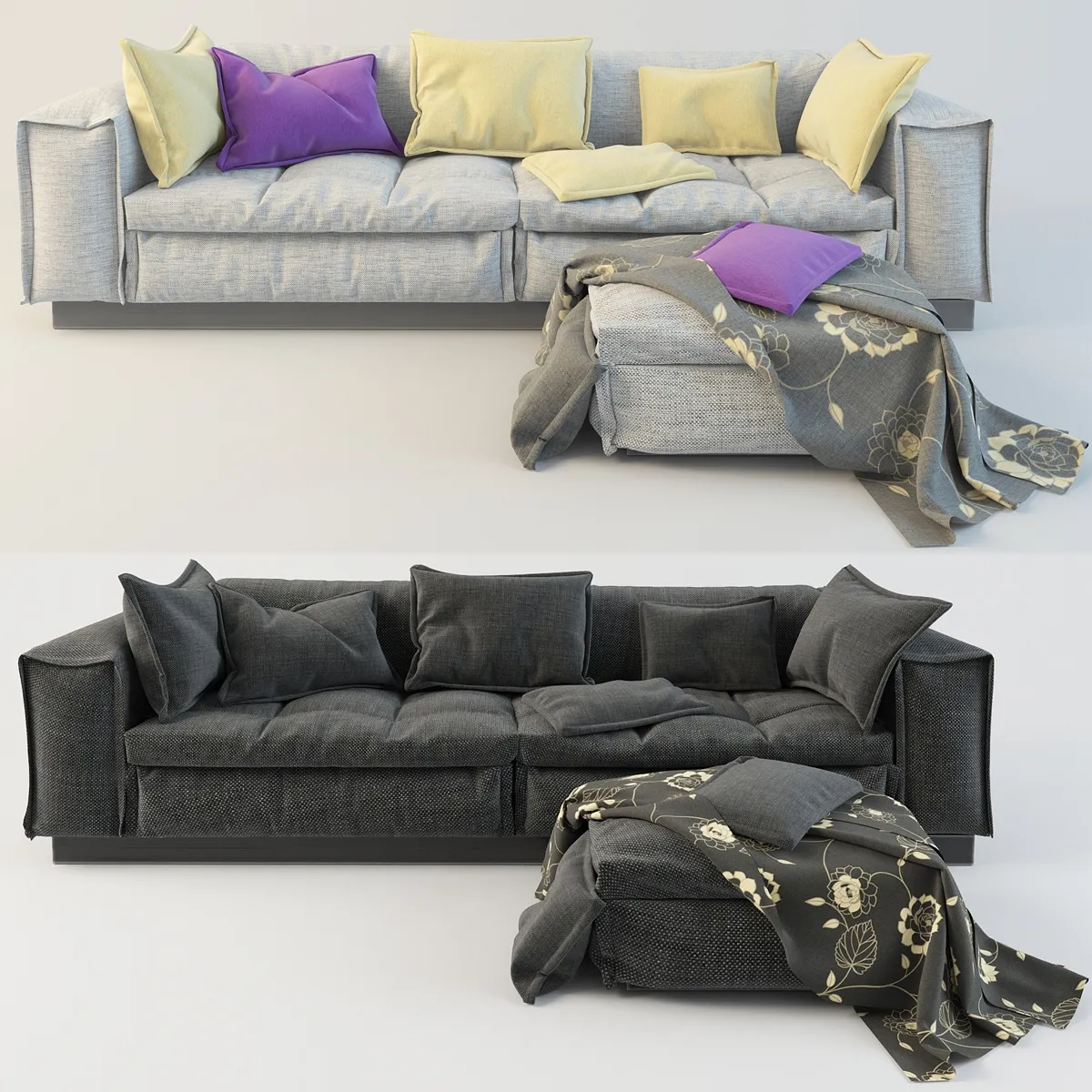 furniture - Sofa Paola Vella 3D Model