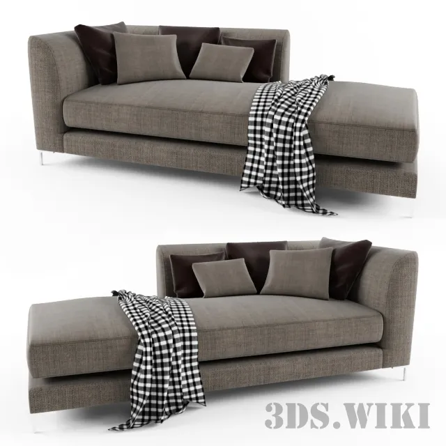 furniture - Sofa PICASSO 3D Model