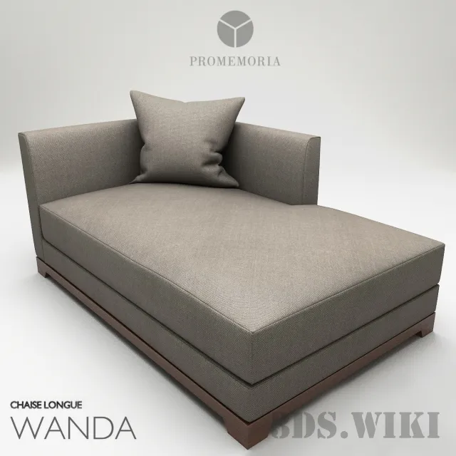 furniture - Sofa Premomoria Wanda 3D Model