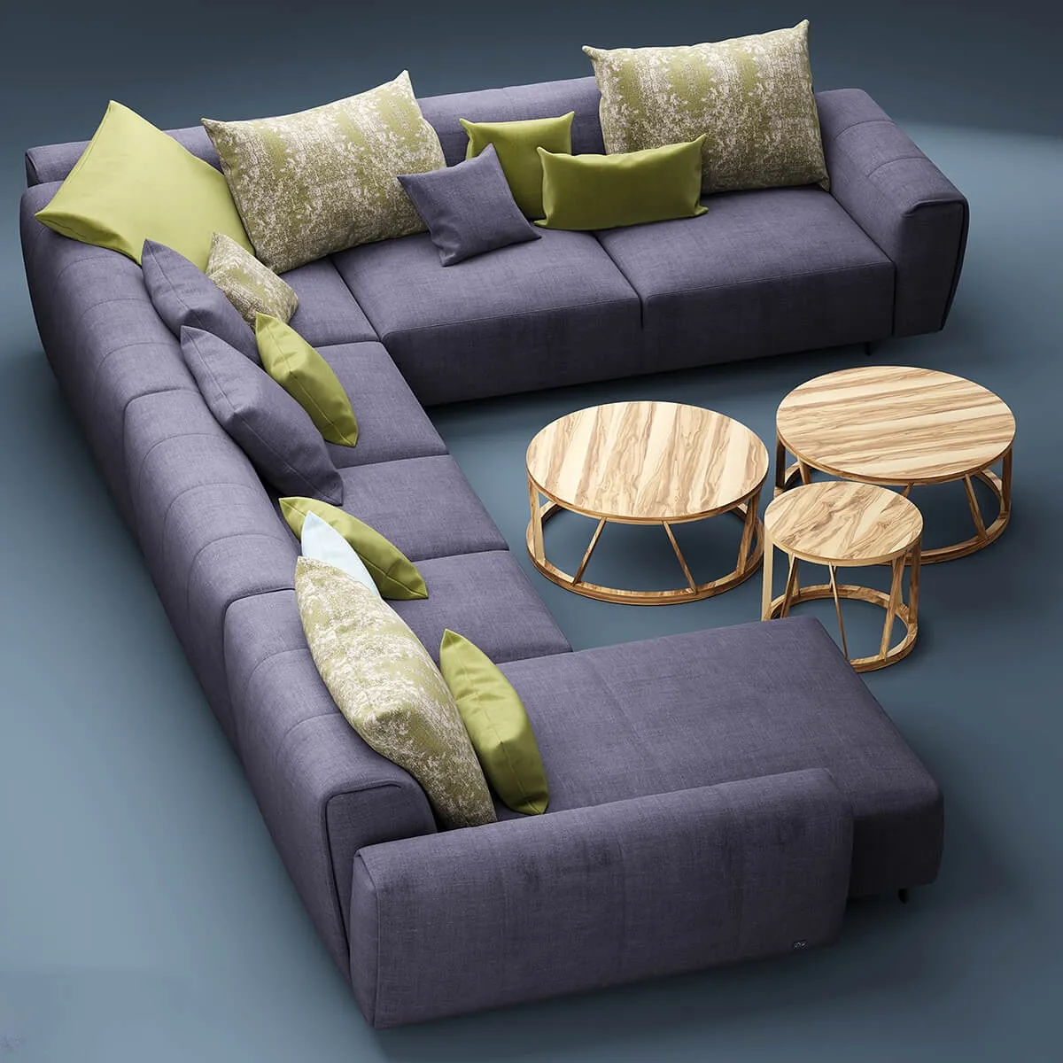 furniture - Sofa Rolf Benz Teno 3D Model