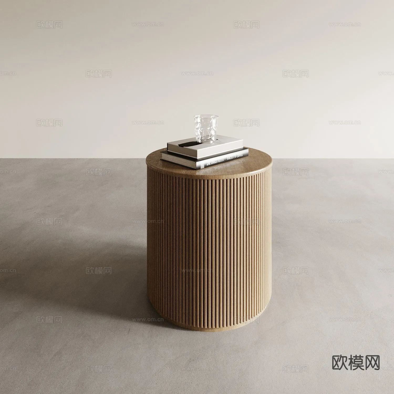 FURNITURE - SOFA TABLE - 3D Model For Interior Design - 296