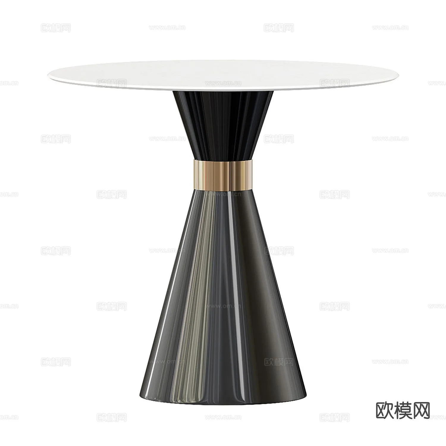 FURNITURE - SOFA TABLE - 3D Model For Interior Design - 297