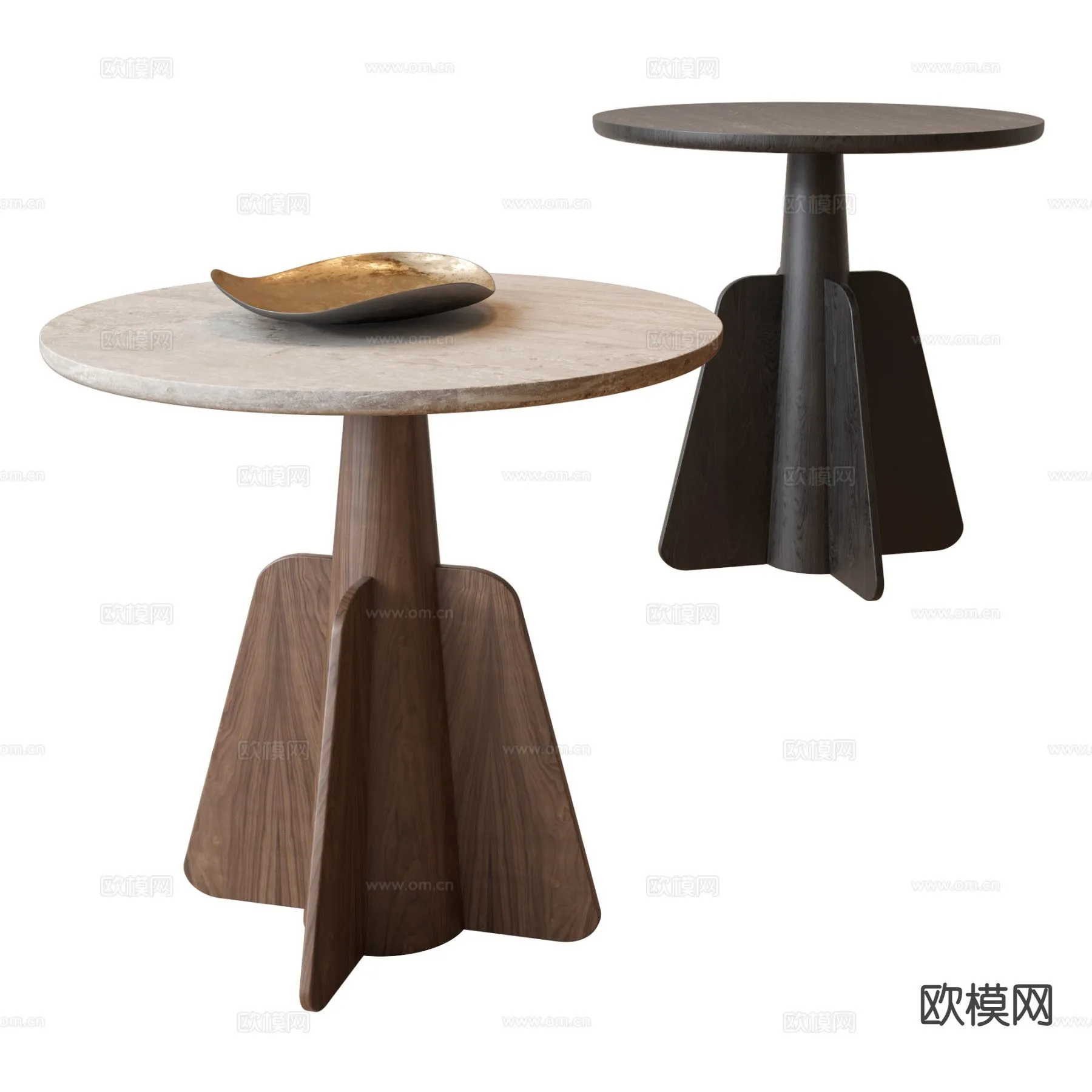 FURNITURE - SOFA TABLE - 3D Model For Interior Design - 300