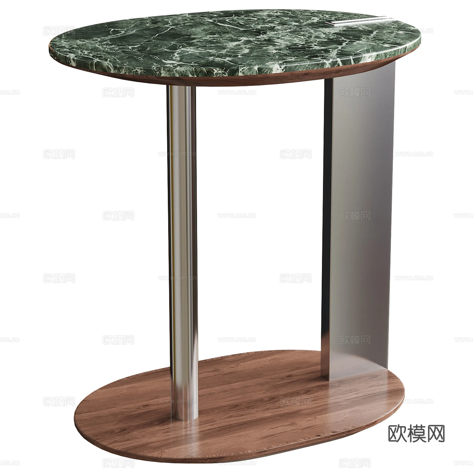 FURNITURE - SOFA TABLE - 3D Model For Interior Design - 313