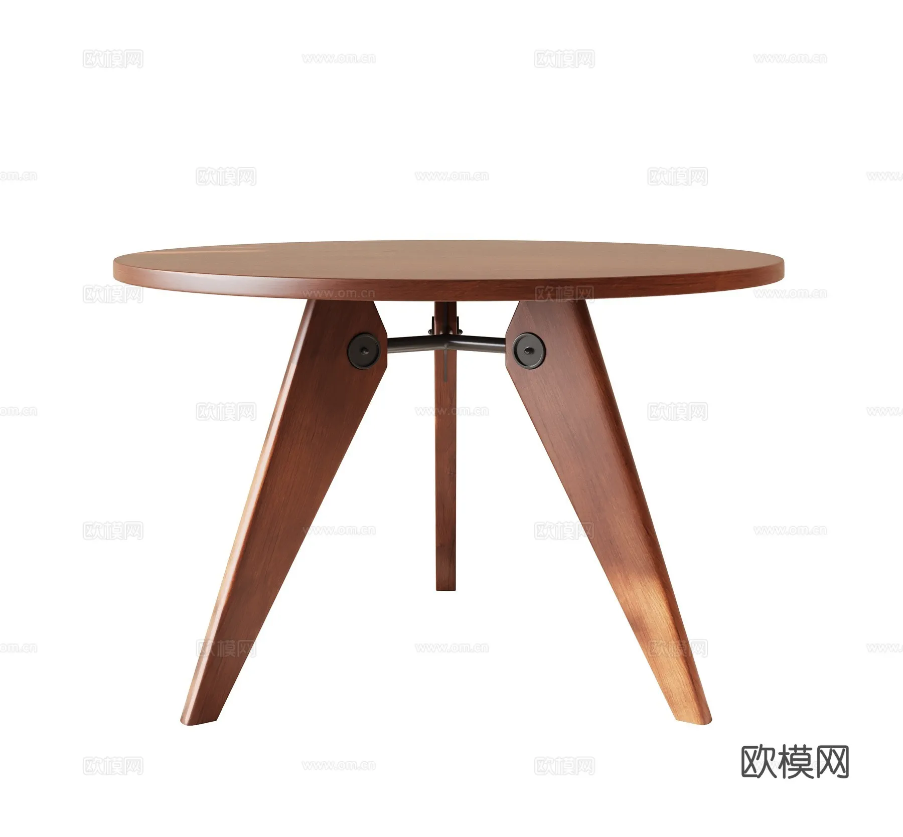 FURNITURE - SOFA TABLE - 3D Model For Interior Design - 318