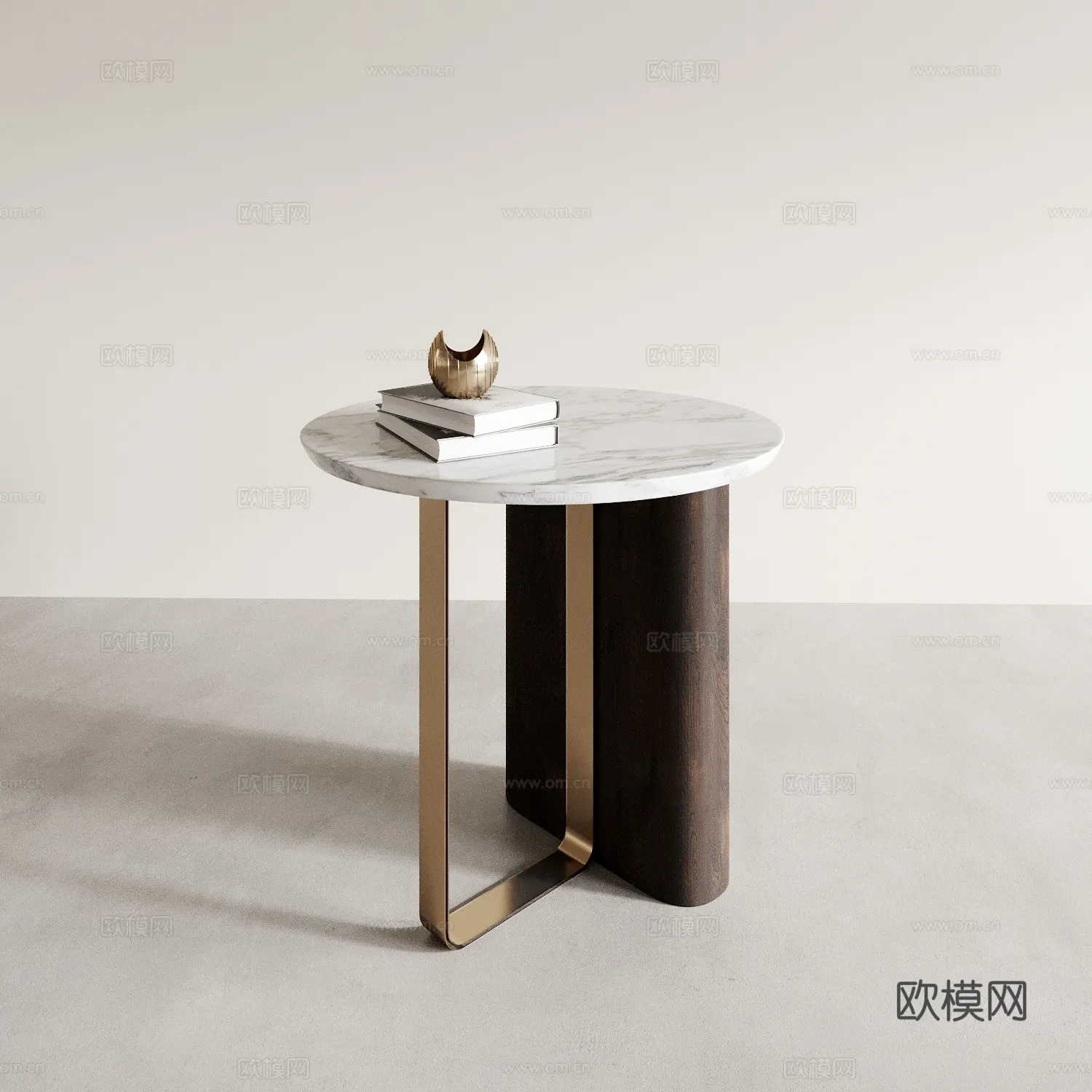 FURNITURE - SOFA TABLE - 3D Model For Interior Design - 320