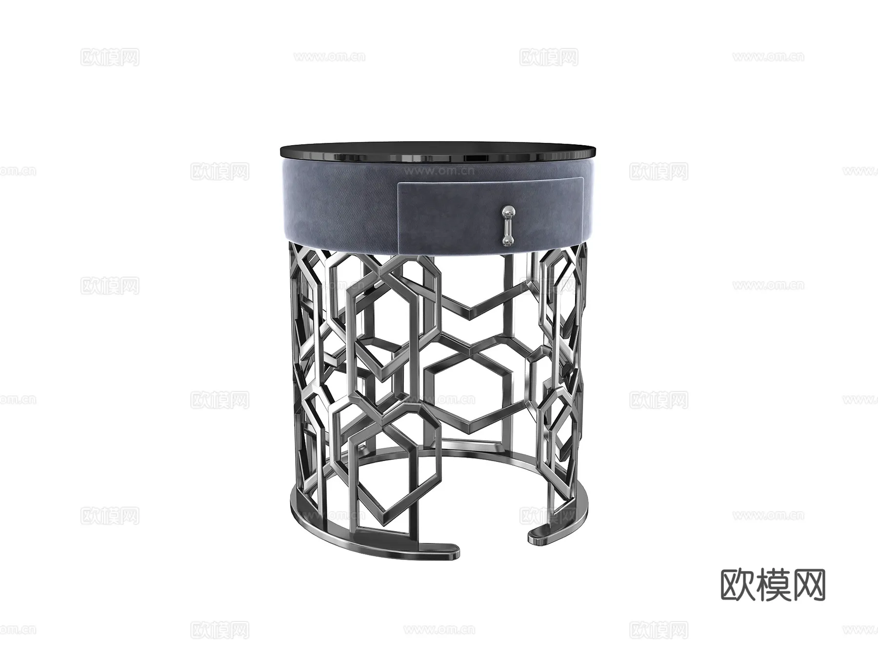 FURNITURE - SOFA TABLE - 3D Model For Interior Design - 345