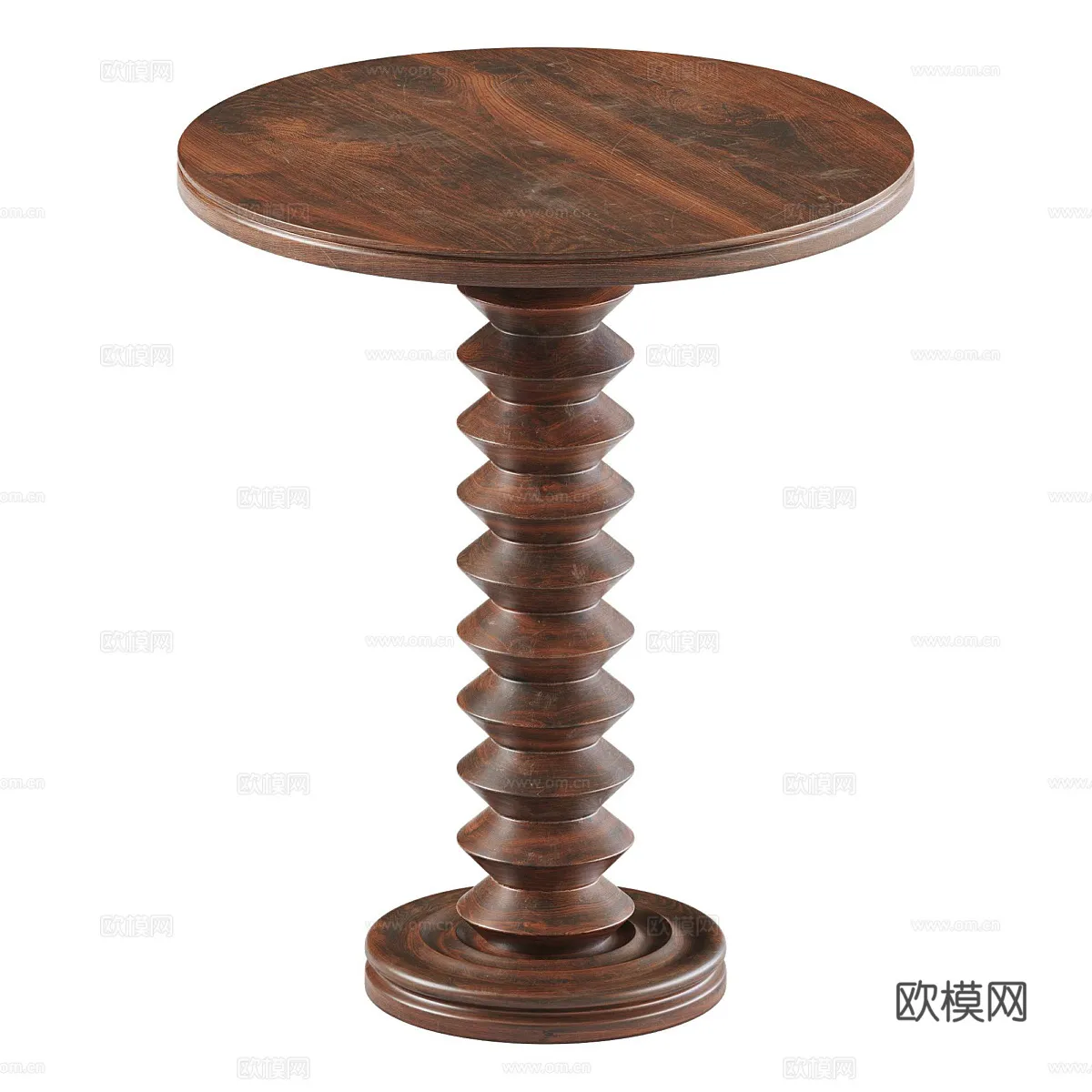 FURNITURE - SOFA TABLE - 3D Model For Interior Design - 349