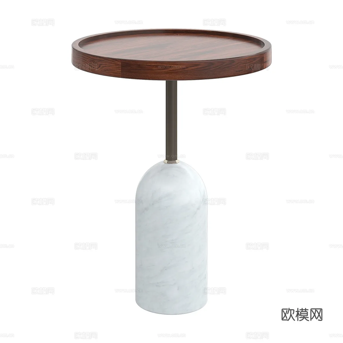 FURNITURE - SOFA TABLE - 3D Model For Interior Design - 359