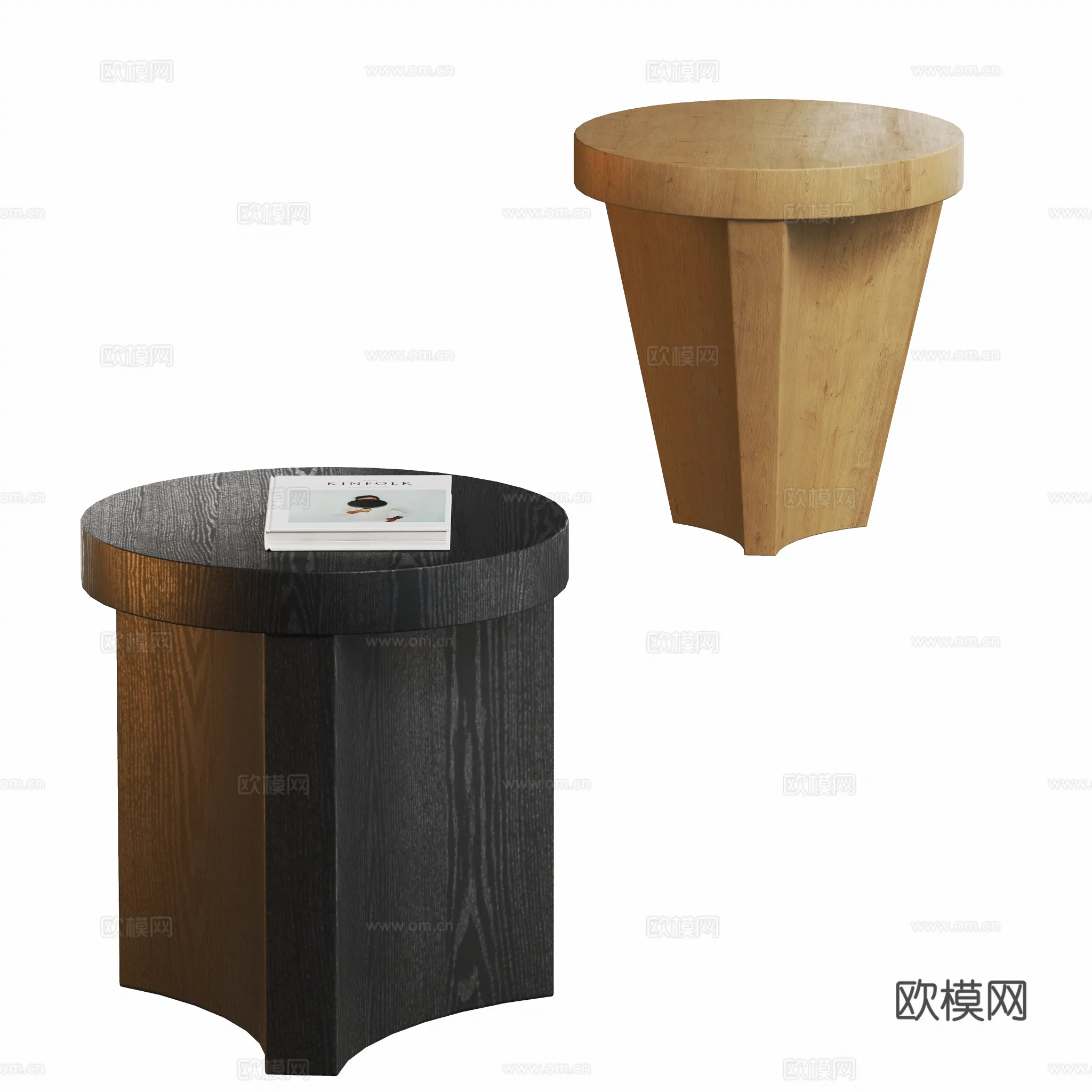 FURNITURE - SOFA TABLE - 3D Model For Interior Design - 366