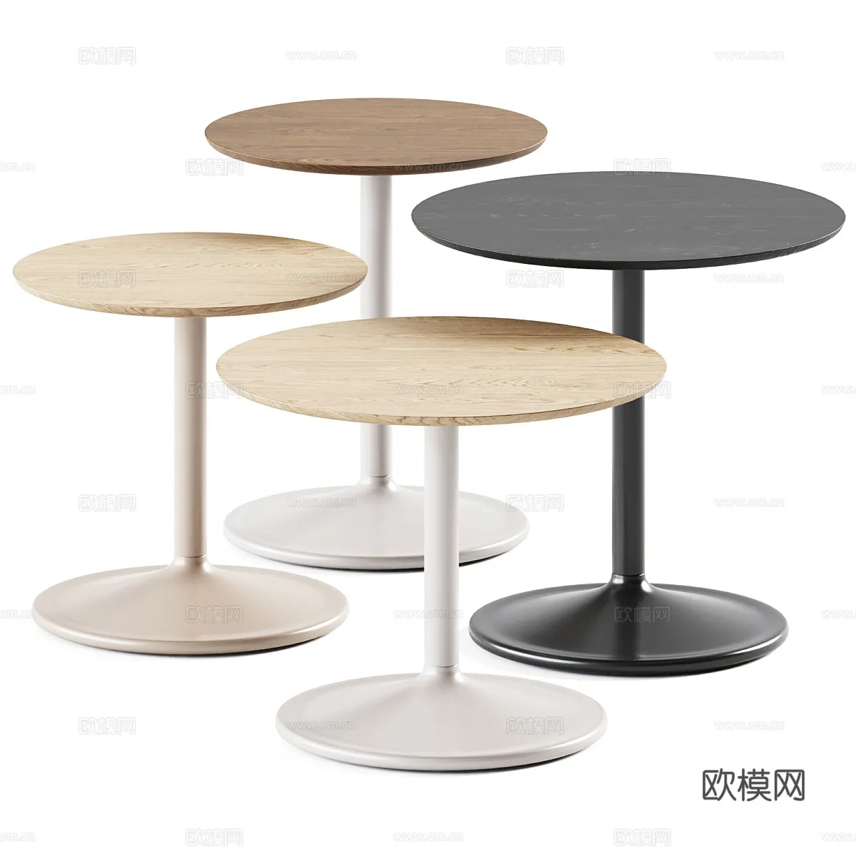 FURNITURE - SOFA TABLE - 3D Model For Interior Design - 398