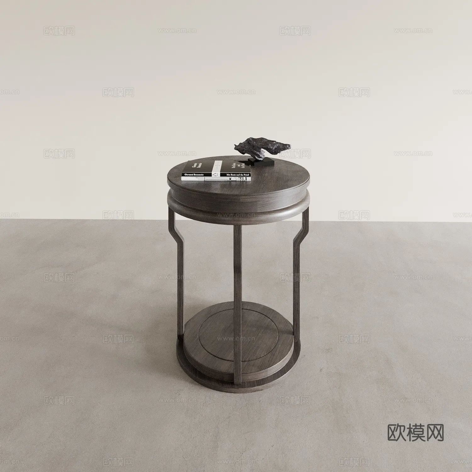 FURNITURE - SOFA TABLE - 3D Model For Interior Design - 409