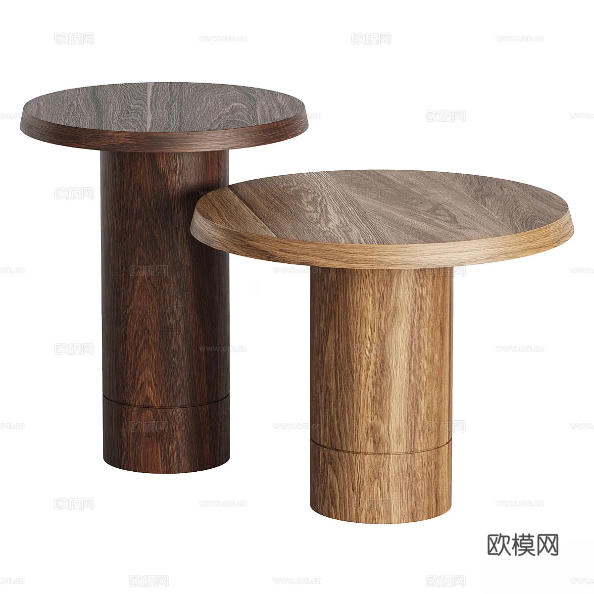 FURNITURE - SOFA TABLE - 3D Model For Interior Design - 413