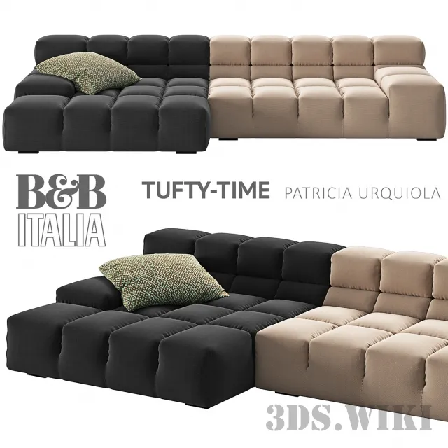furniture - Sofa Tufty-Time 3D Model