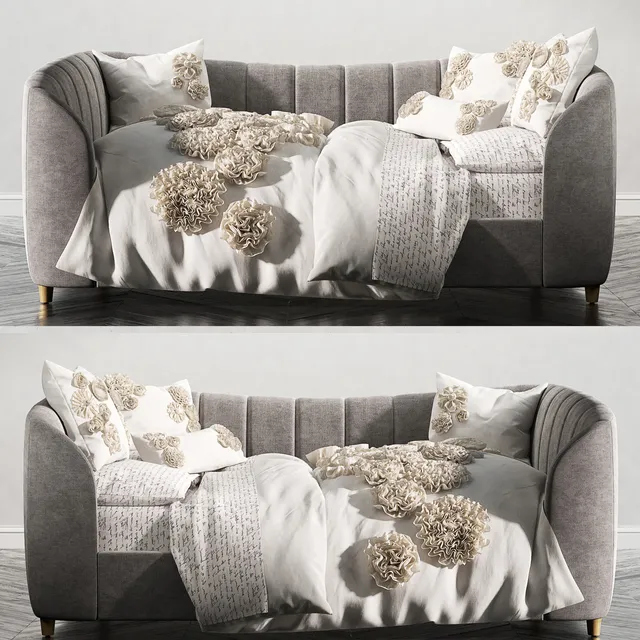 furniture - Sofa Valentina 009 3D Model