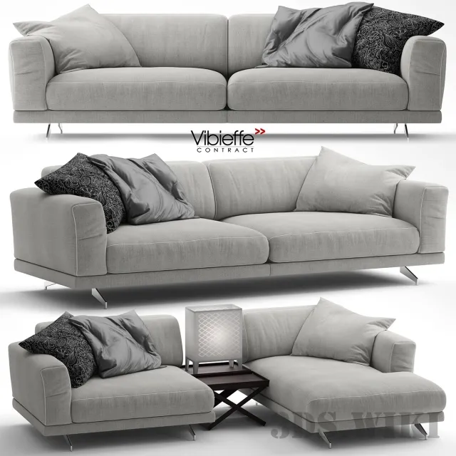 furniture - Sofa Vibieffe 3D Model